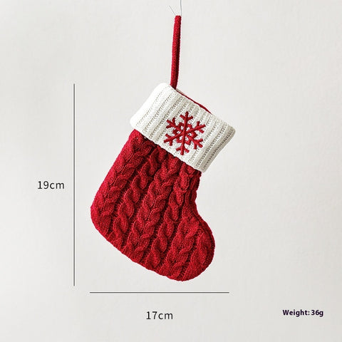 Christmas Decoration Knitted Christmas Stockings
