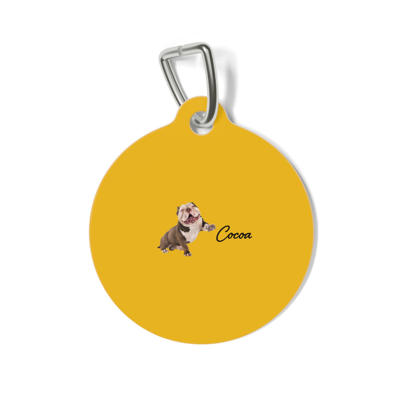 Cocoa Pet Tag