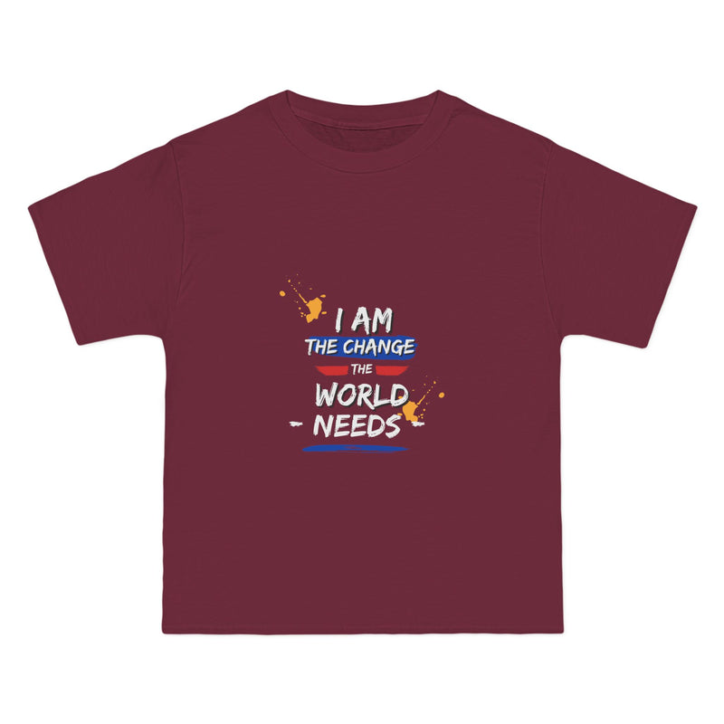 The Change the World's need Beefy-T®  Short-Sleeve T-Shirt