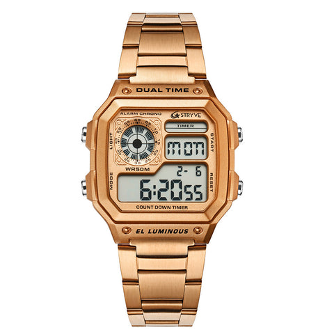 Stryve Brand Fashion Digital Led Men Watch