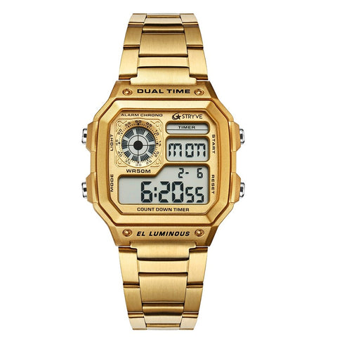 Stryve Brand Fashion Digital Led Men Watch
