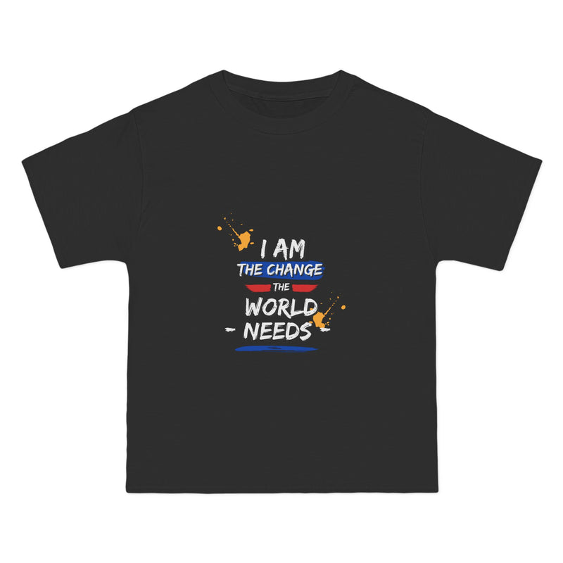 The Change the World's need Beefy-T®  Short-Sleeve T-Shirt