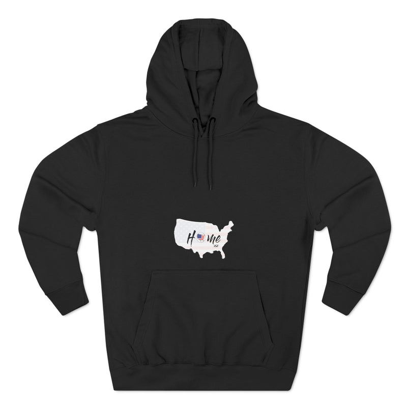 USA Three-Panel Fleece Hoodie