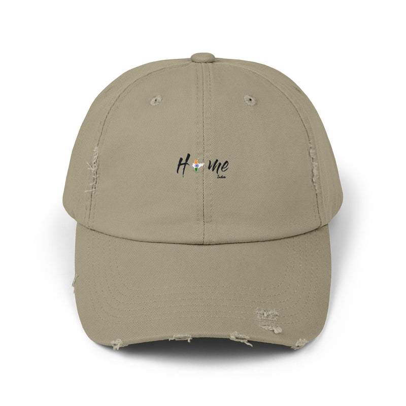 India Unisex Distressed Cap