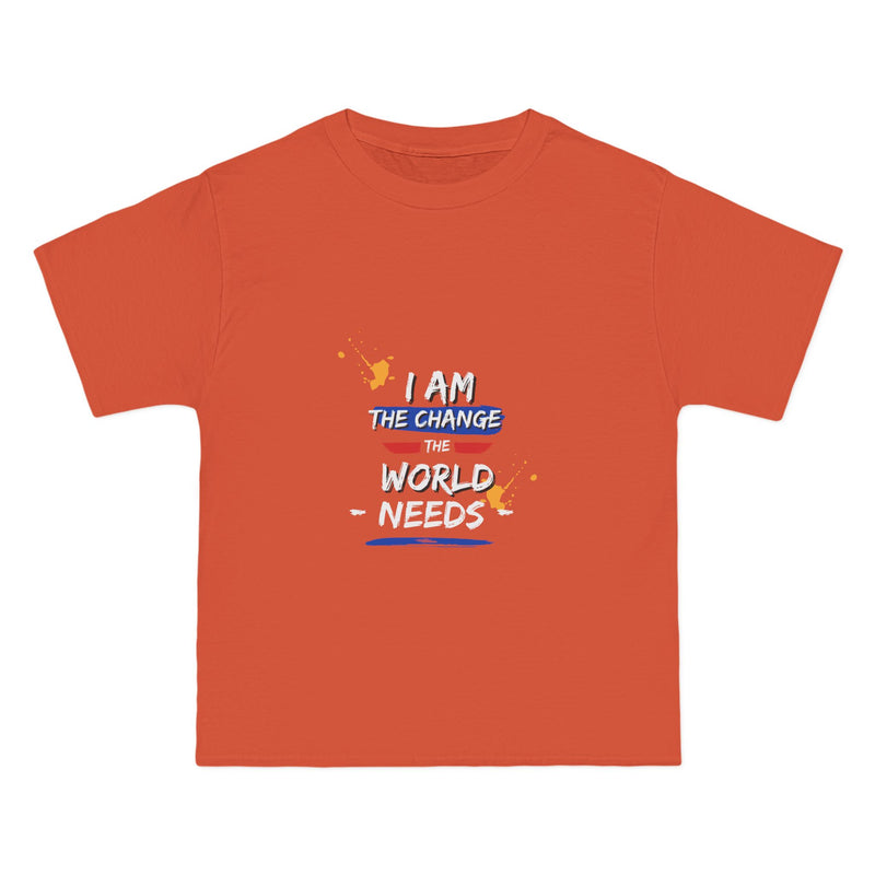 The Change the World's need Beefy-T®  Short-Sleeve T-Shirt