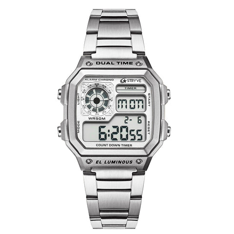 Stryve Brand Fashion Digital Led Men Watch