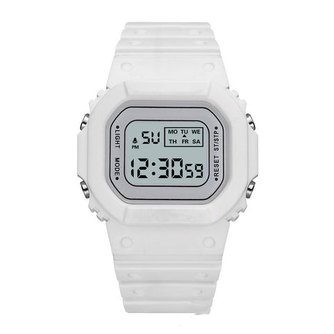 Student Outdoor Sports Waterproof Multifunctional LED Electronic Watch