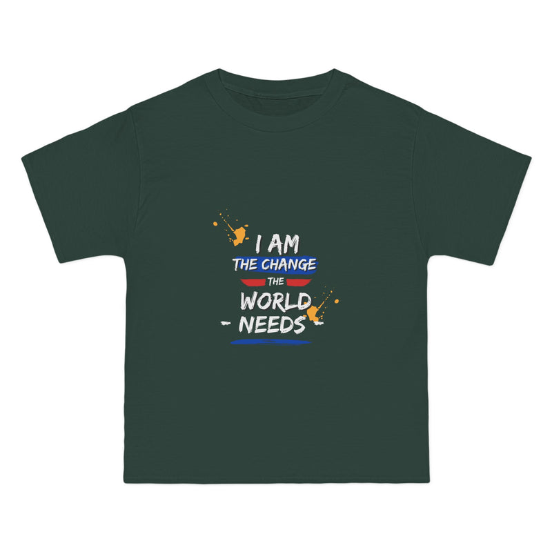 The Change the World's need Beefy-T®  Short-Sleeve T-Shirt