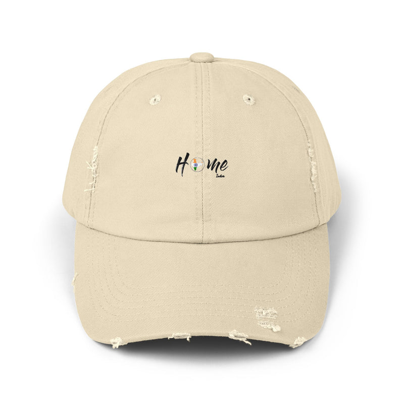 India Unisex Distressed Cap