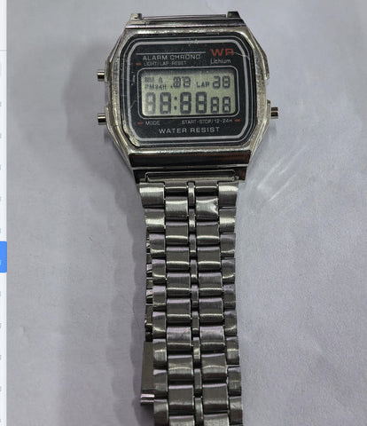 LED Electronic Watch Steel Band