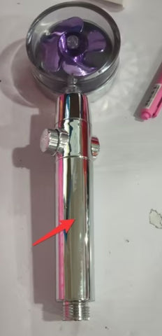New Turbo Propeller Shower Head