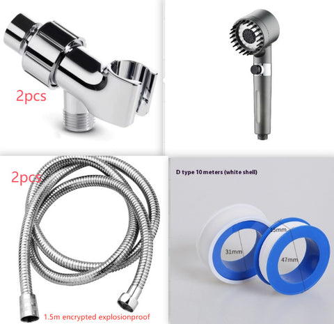Snowflake Purified Water Pressurized Showerhead Nozzle
