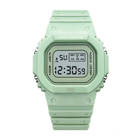 Student Outdoor Sports Waterproof Multifunctional LED Electronic Watch