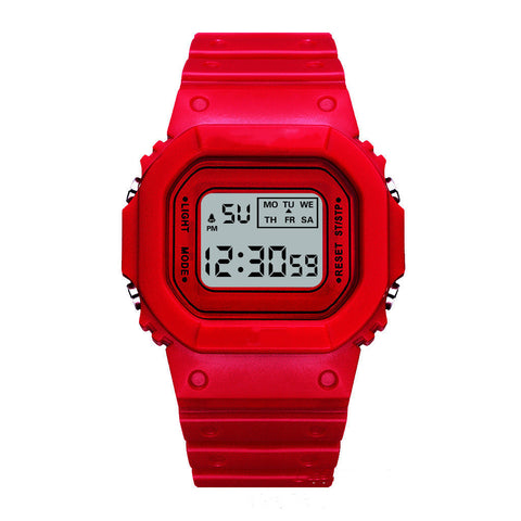 Student Outdoor Sports Waterproof Multifunctional LED Electronic Watch