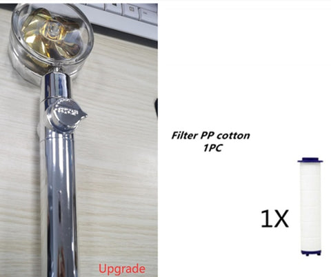 New Turbo Propeller Shower Head