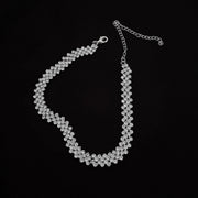 Full Rhinestone Necklace Necklace Clavicle Chain Necklace