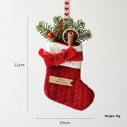 Christmas Decoration Knitted Christmas Stockings