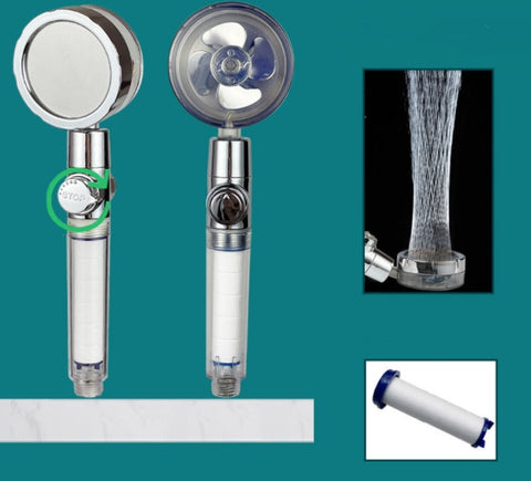 New Turbo Propeller Shower Head