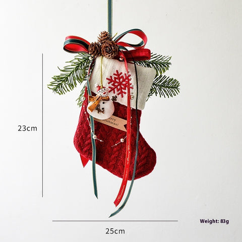Christmas Decoration Knitted Christmas Stockings