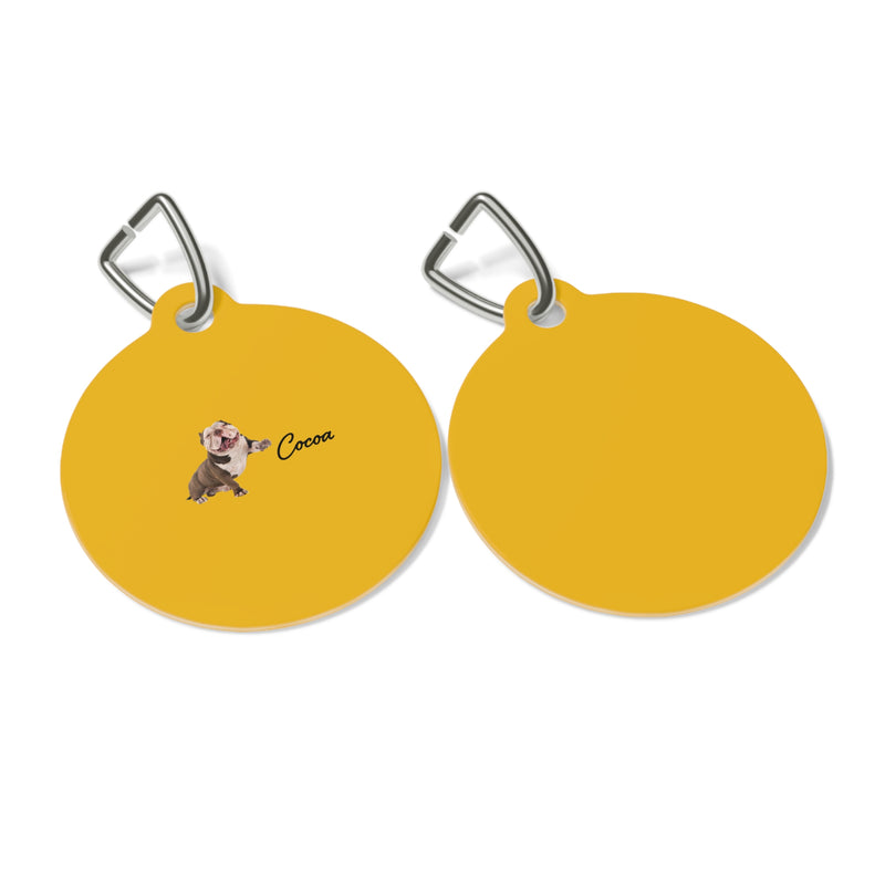 Cocoa Pet Tag