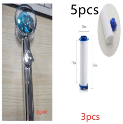 New Turbo Propeller Shower Head