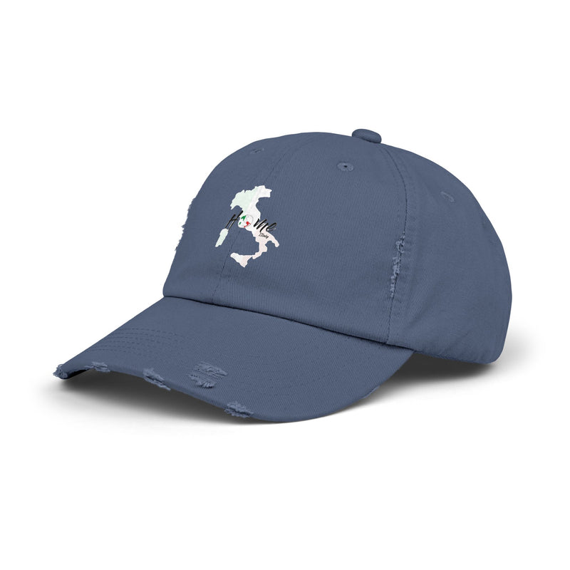 Italy Unisex Distressed Cap