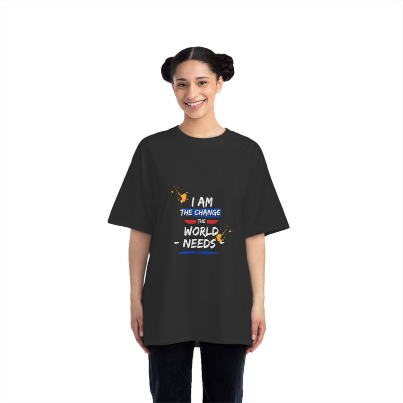 The Change the World's need Beefy-T®  Short-Sleeve T-Shirt