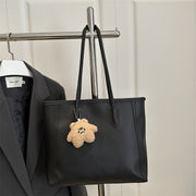 Elegant Commuter Textured Handbag Women's Polyester