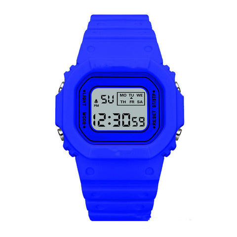 Student Outdoor Sports Waterproof Multifunctional LED Electronic Watch