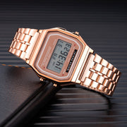 LED Electronic Watch Steel Band