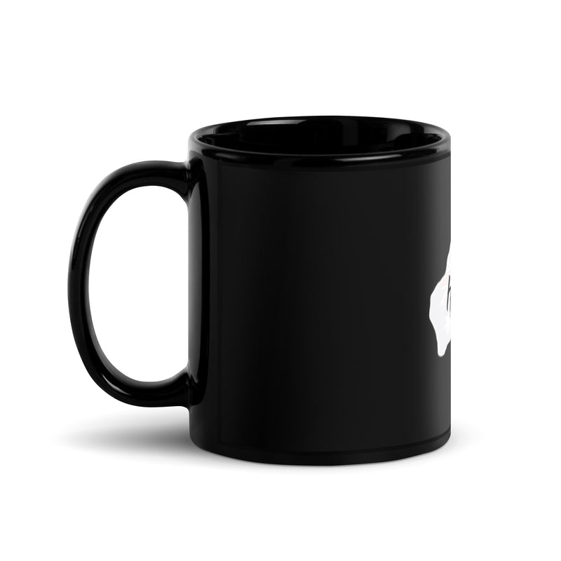 Australia themed Black Glossy Mug