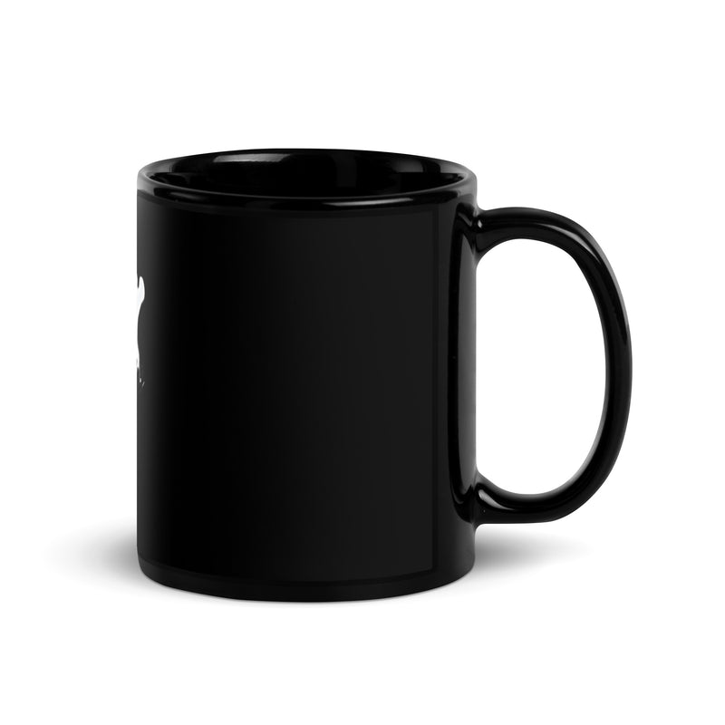 Argentina themed Black Glossy Mug