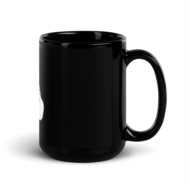 Uk themed Black Glossy Mug