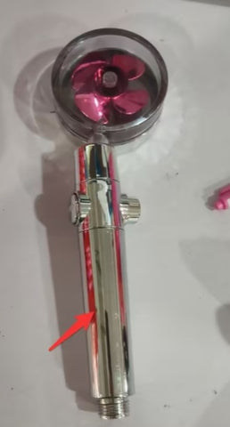 New Turbo Propeller Shower Head