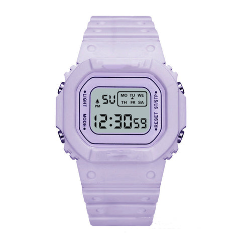 Student Outdoor Sports Waterproof Multifunctional LED Electronic Watch