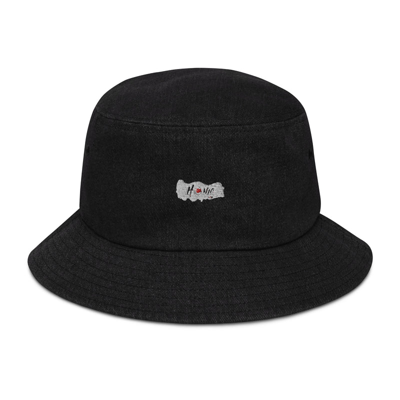 Canadian themed Denim bucket hat