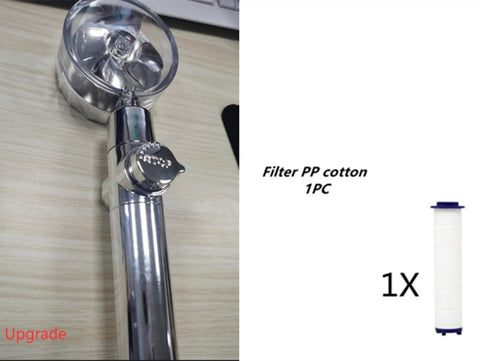 New Turbo Propeller Shower Head