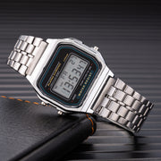 LED Electronic Watch Steel Band