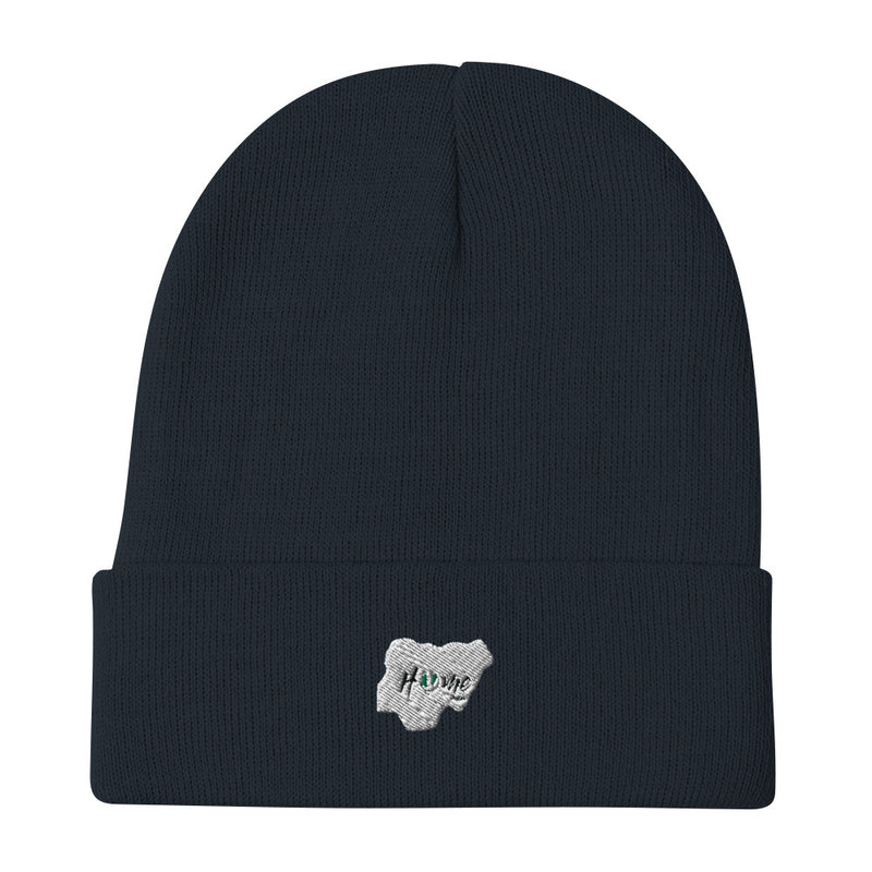 Nigerian themed Embroidered Beanie