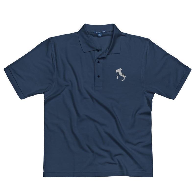 Italy themed Men's Premium Polo